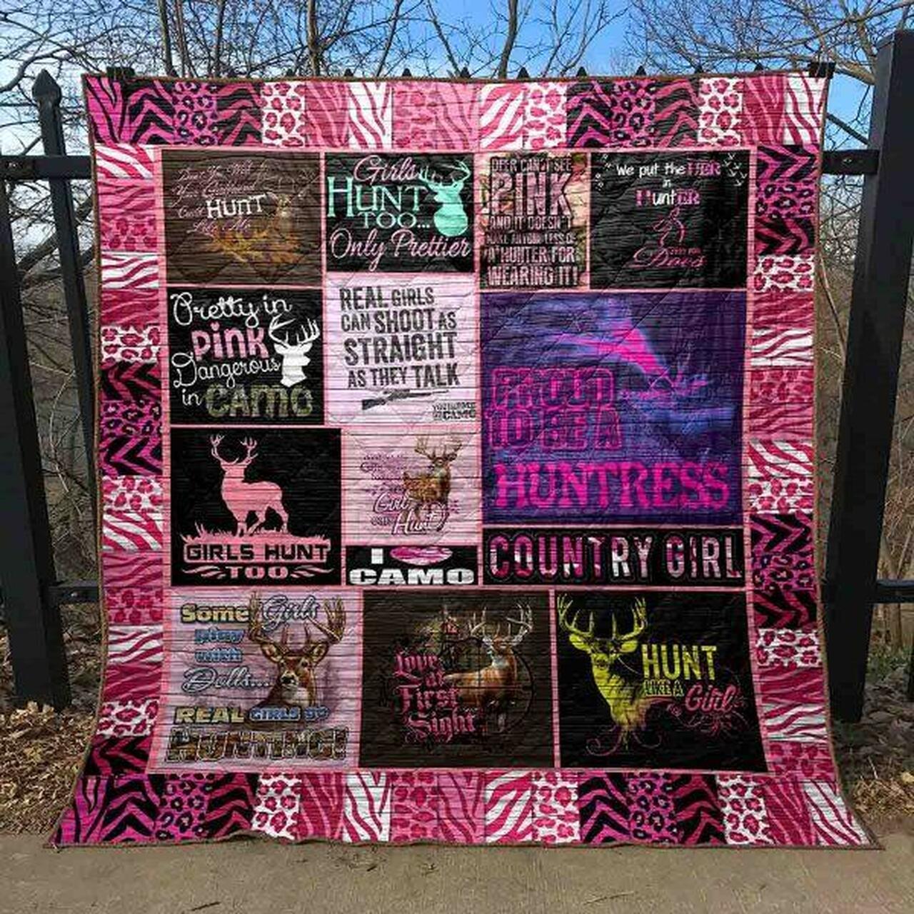 Proud To Be A Huns Quilt Blanket Ht10 Quilt