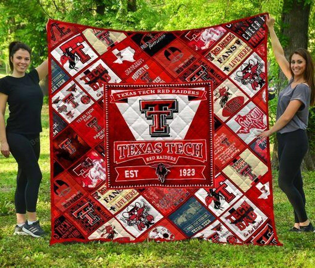T Tech Red Rai Ttrr Quilt Blanket