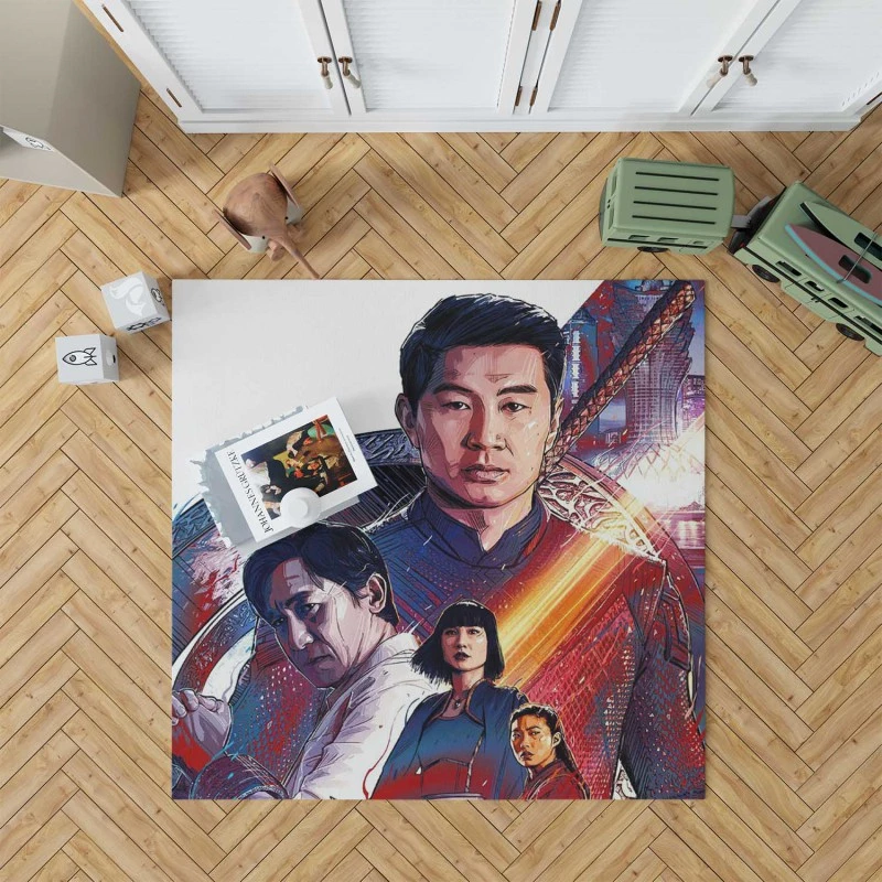 Shang-Chi And The Legend Of The Ten Rings Movie Poster Rug
