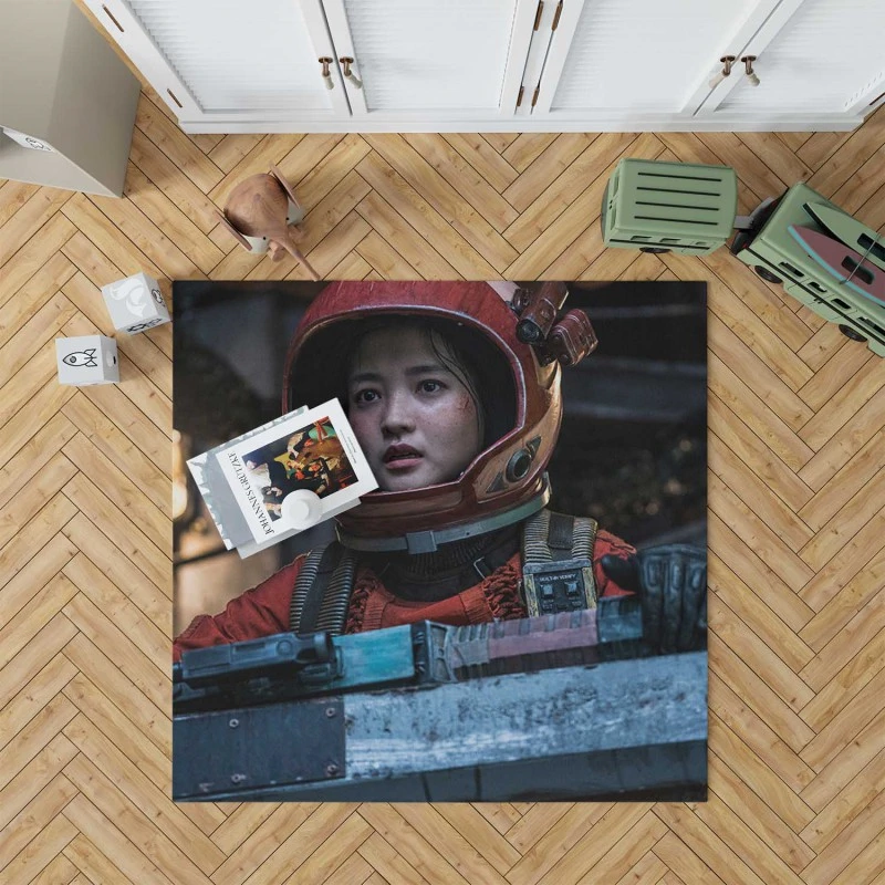 Space Sweepers Movie Kim Tae-Ri Captain Jang Rug