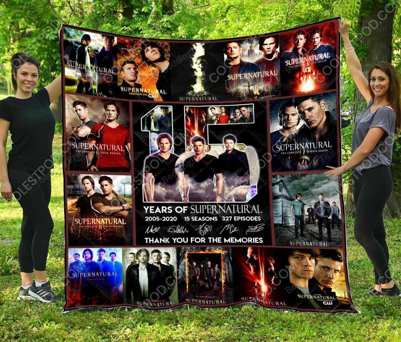 Supernatural 15 Y Quilt Blanket
