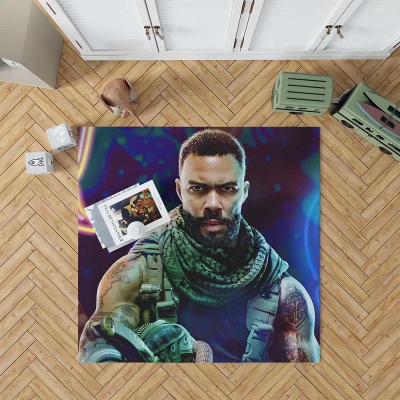 Omari Hardwick As Vanderohe In Army Of The Dead Movie Rug