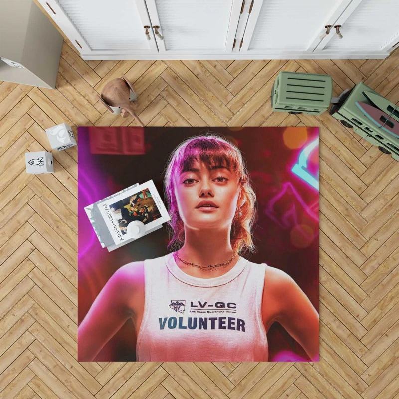 Ella Purnell As Kate Ward In Army Of The Dead Movie Rug