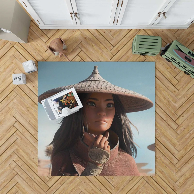 Raya And The Last Dragon Animation Movie Rug