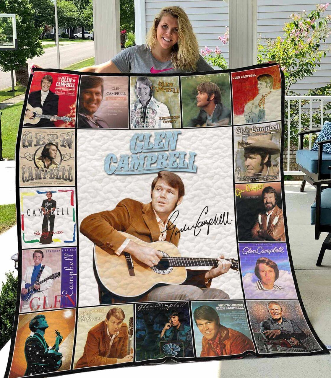 Glen Campbell Quilt-Blanket
