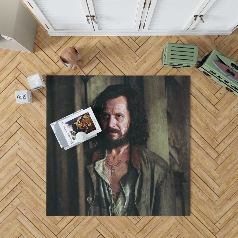Sirius Black In Harry Potter Movie Rug