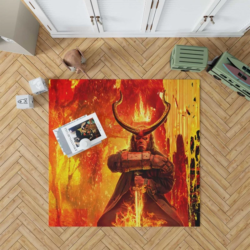 Hellboy Movie David Harbour Rug