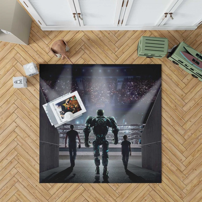 Real Steel Movie Rug