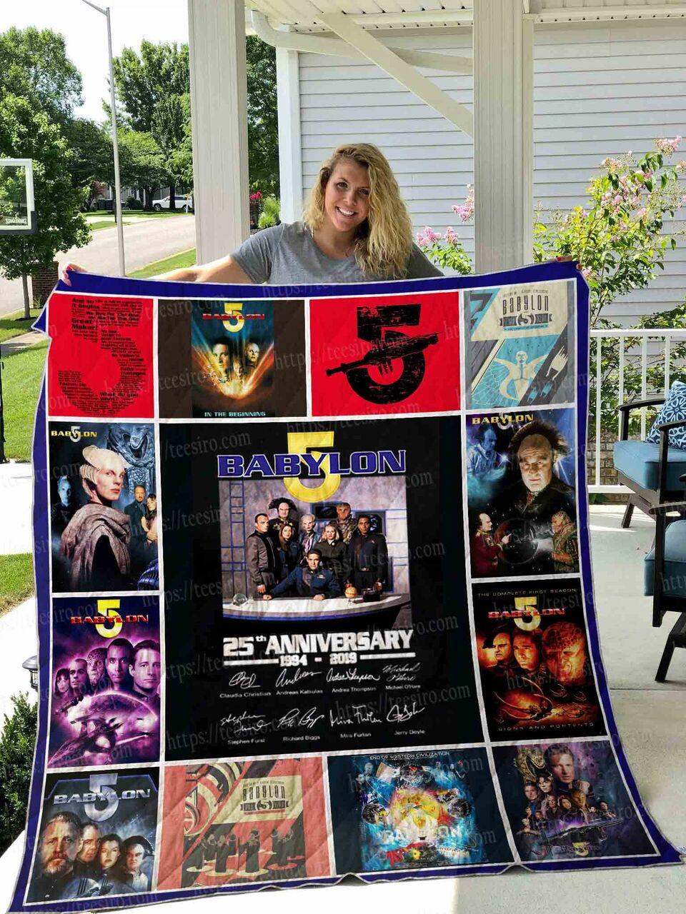 Babylon 5 Quilt Blanket 01