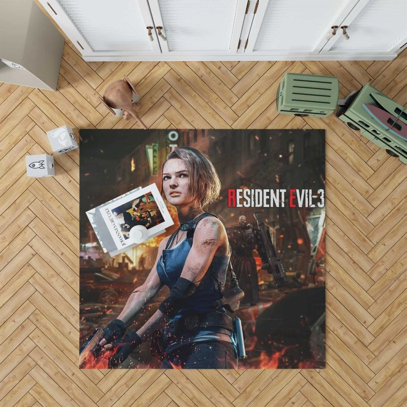 Resident Evil 3 Movie Jill Valentine Rug