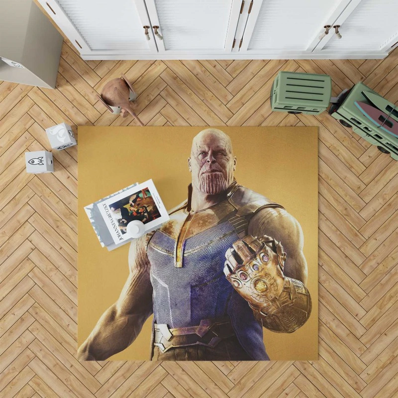 Thanos In Avengers Infinity War Movie Rug