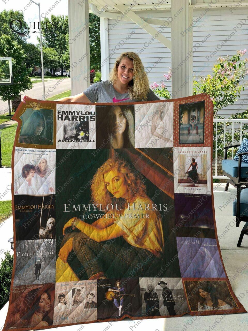 Emmylou Ha Al Quilt Blanket For Ver 17