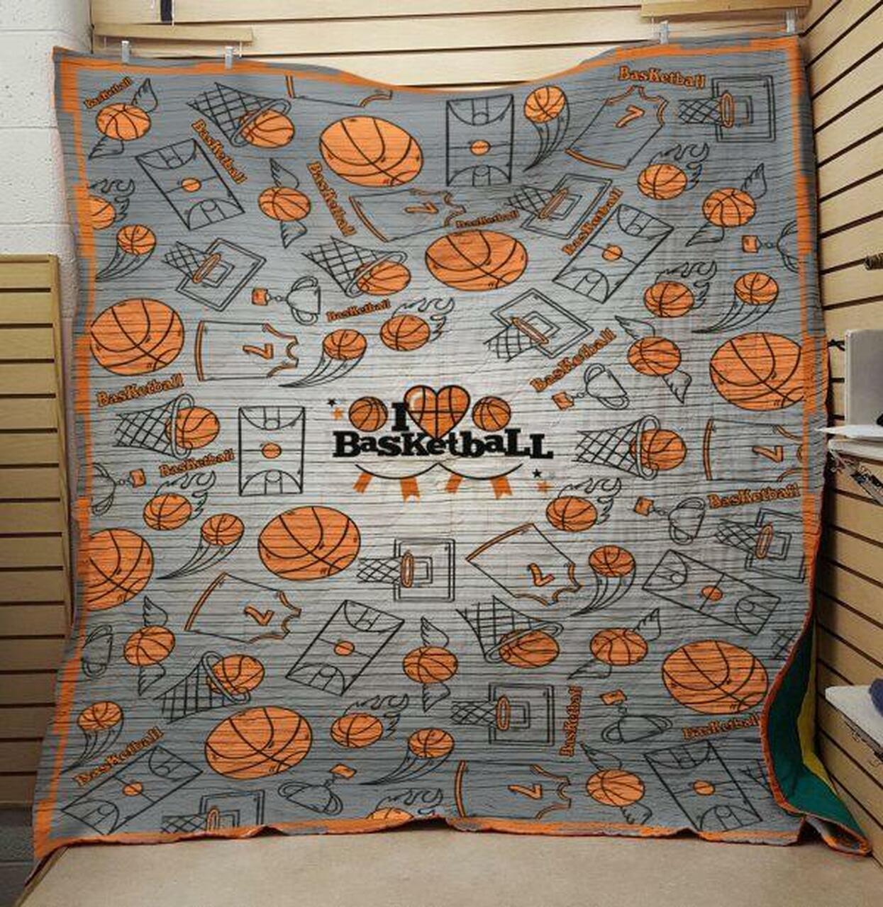 Basketball 203007 Quilt Blanket Quilt