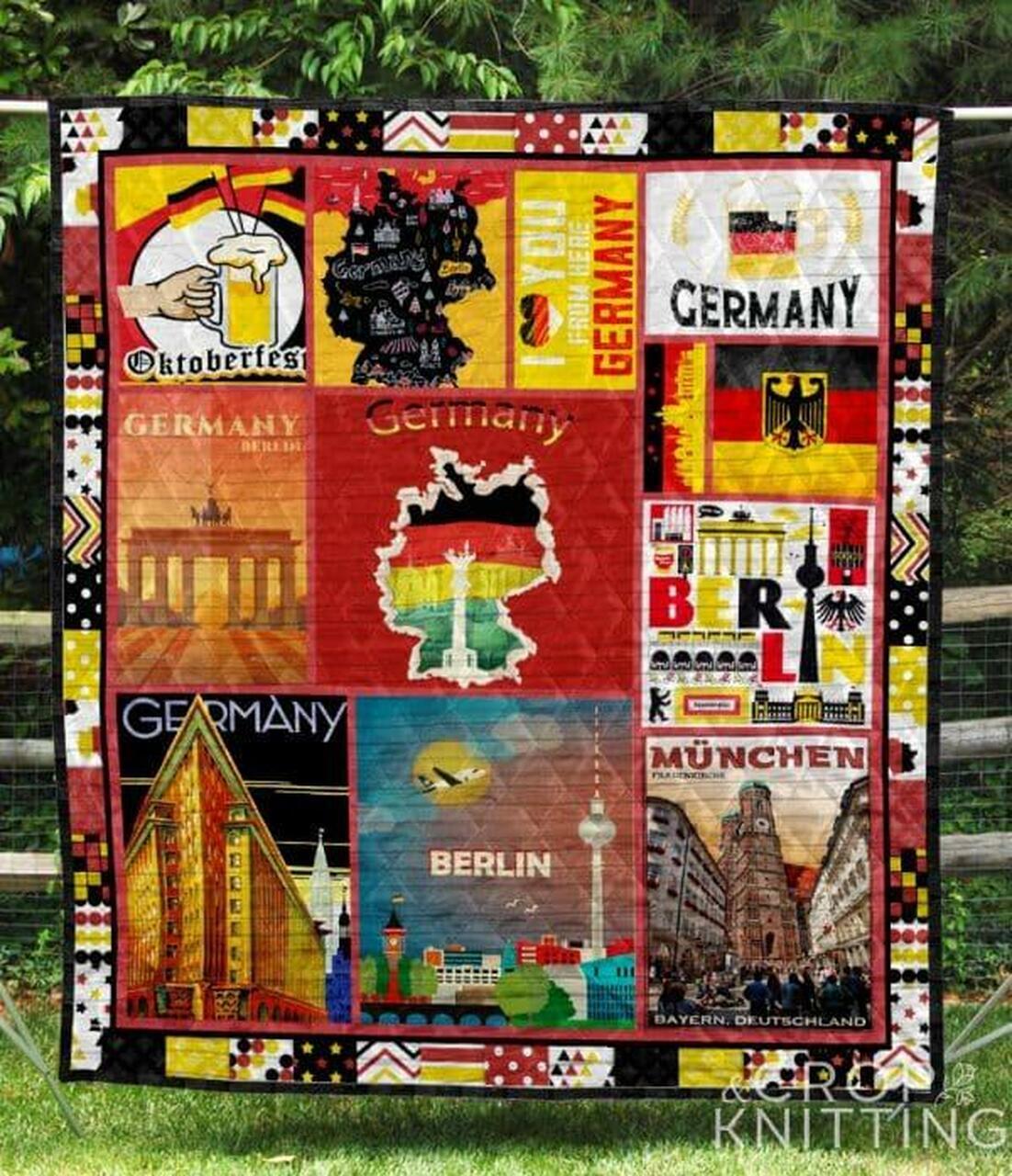 Germany Quilt Blanket Ver 6 Quilt