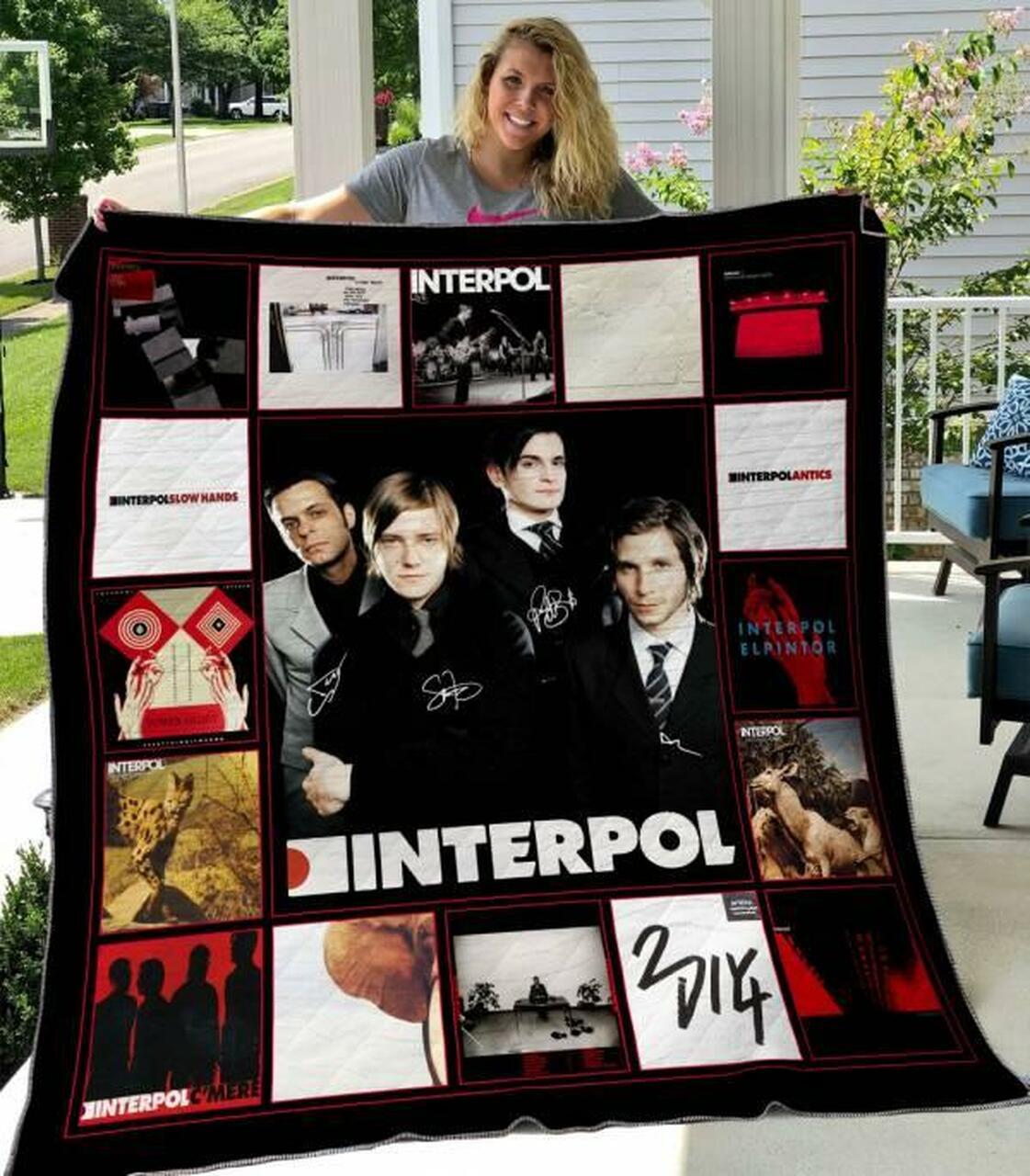 Interpol Quilt Blanket Hvt050609 Quilt
