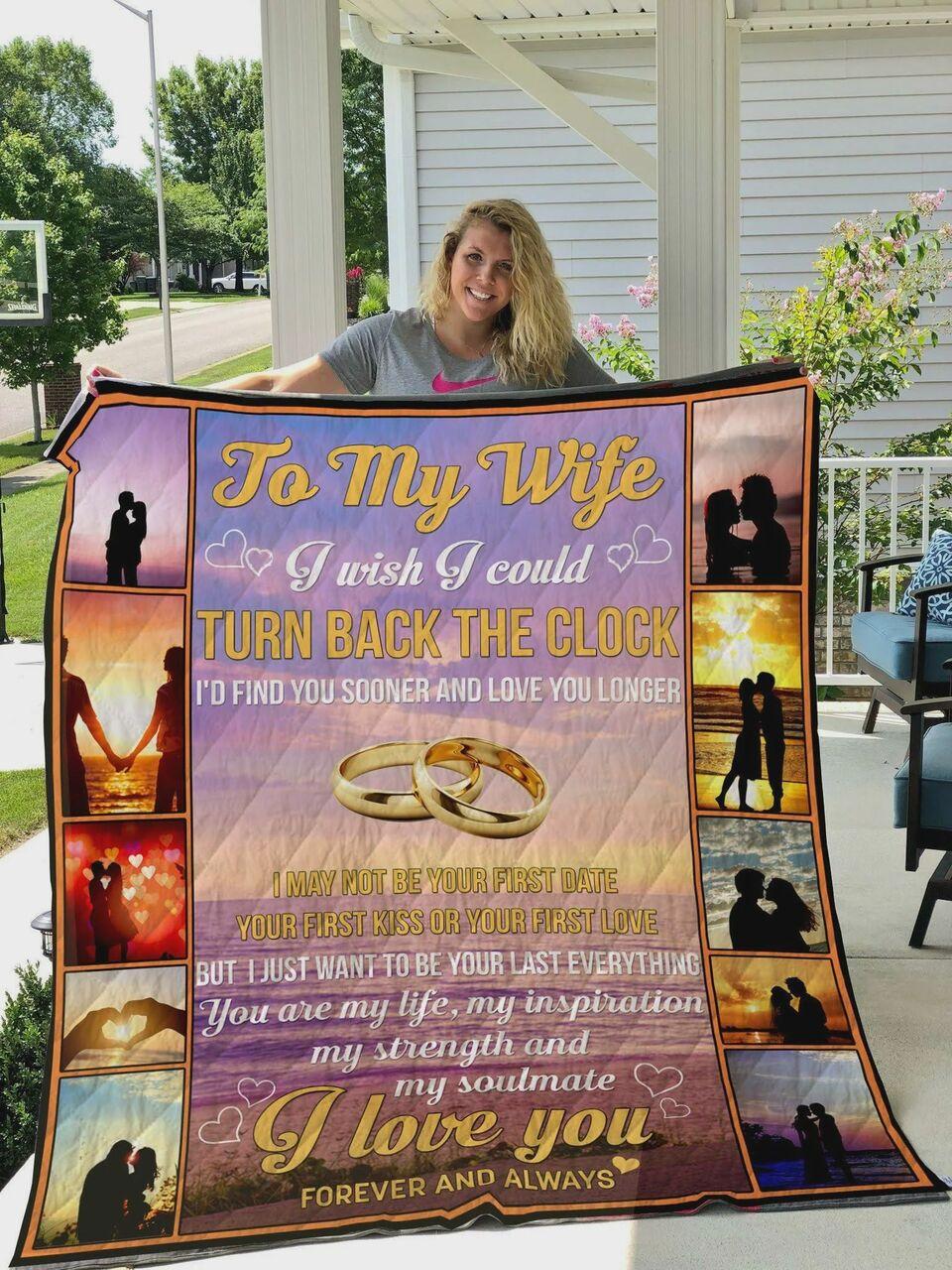 onalized R To My Wife Quilt Blanket I Love You Forever And Al Greattomized Blanket G For Birthday C Thgiving