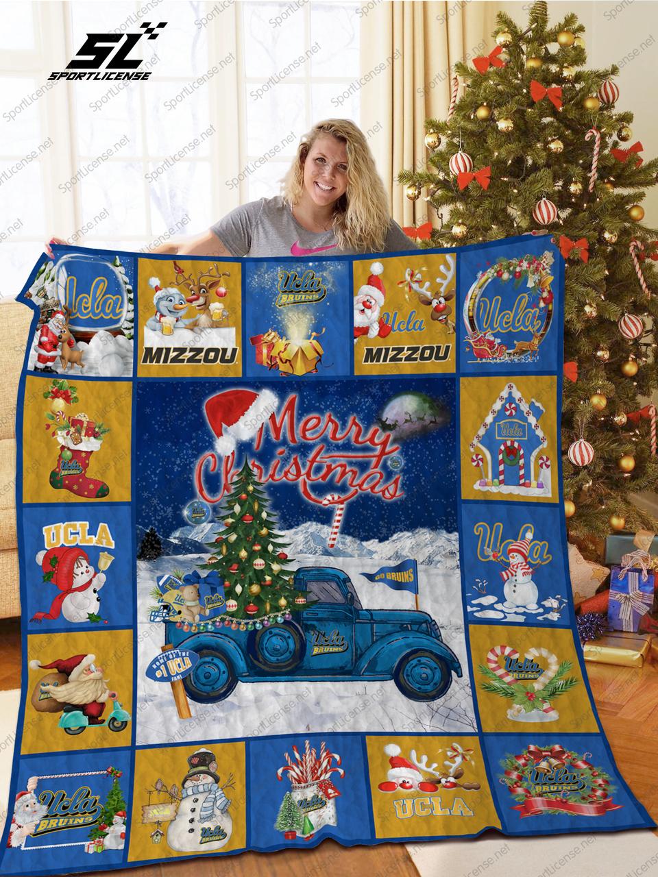Bl Ub Truck Quilt Blanket