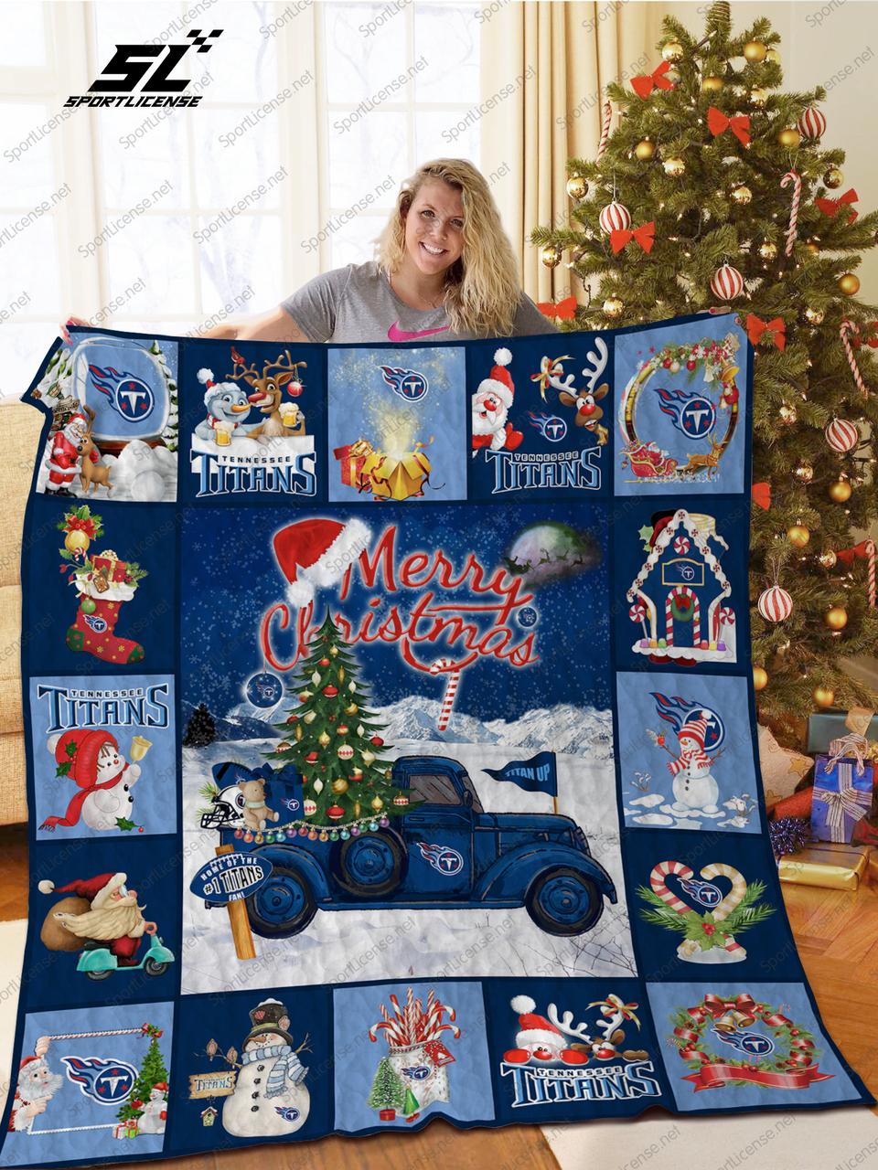 Bl Tt Truck Quilt Blanket