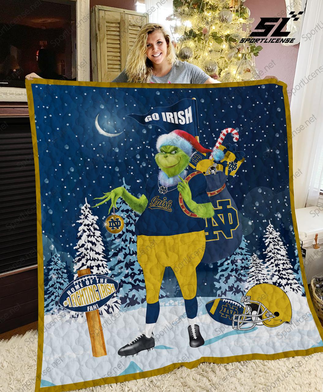 Bl-Nodafiir Gri Quilt Blanket