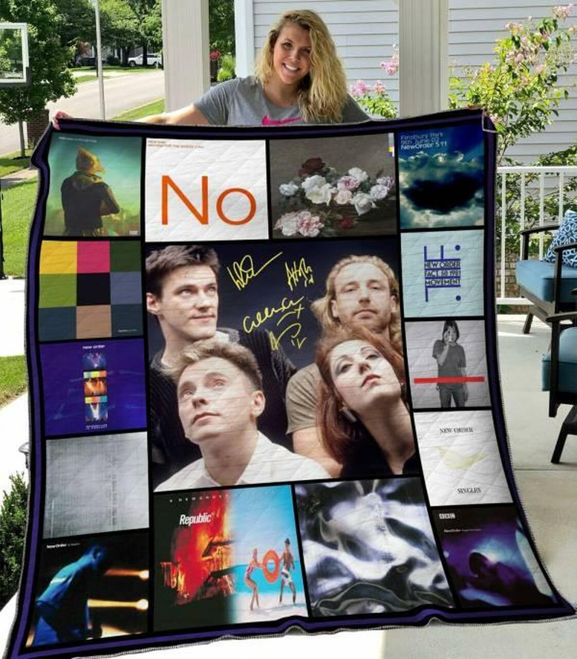 New Order Quilt Blanket Hvt050616 Quilt