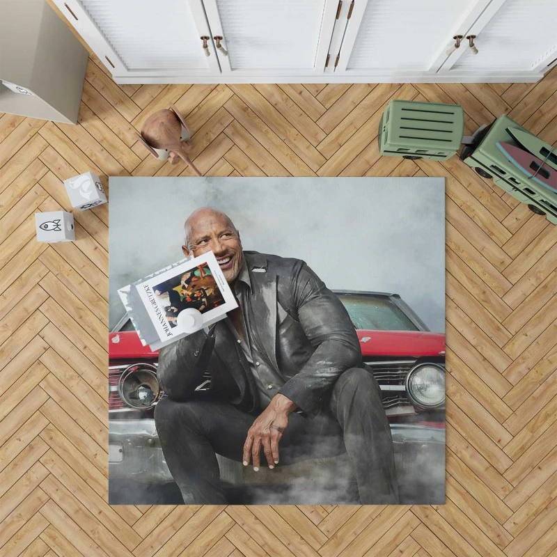 Dwayne Johnson In Fast & Furious Presents Hobbs & Shaw Movie Rug
