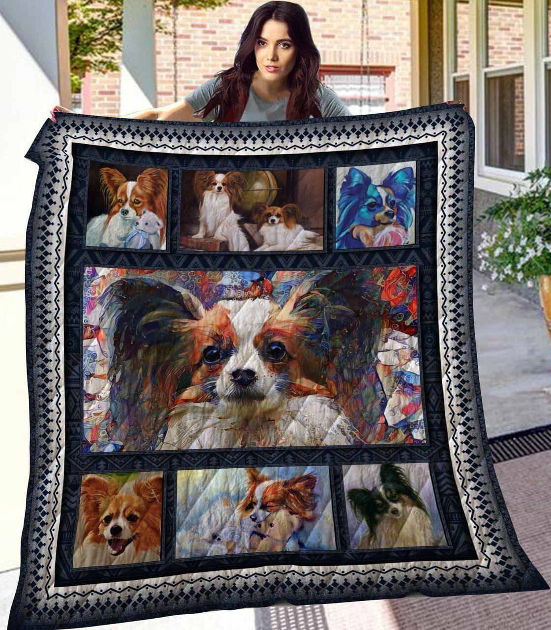 Papillon Clh0711196Q Quilt Blanket