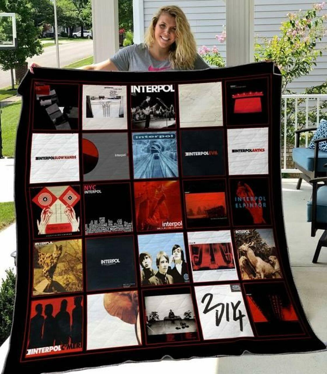 Interpol Quilt Blanket Hvt050610 Quilt