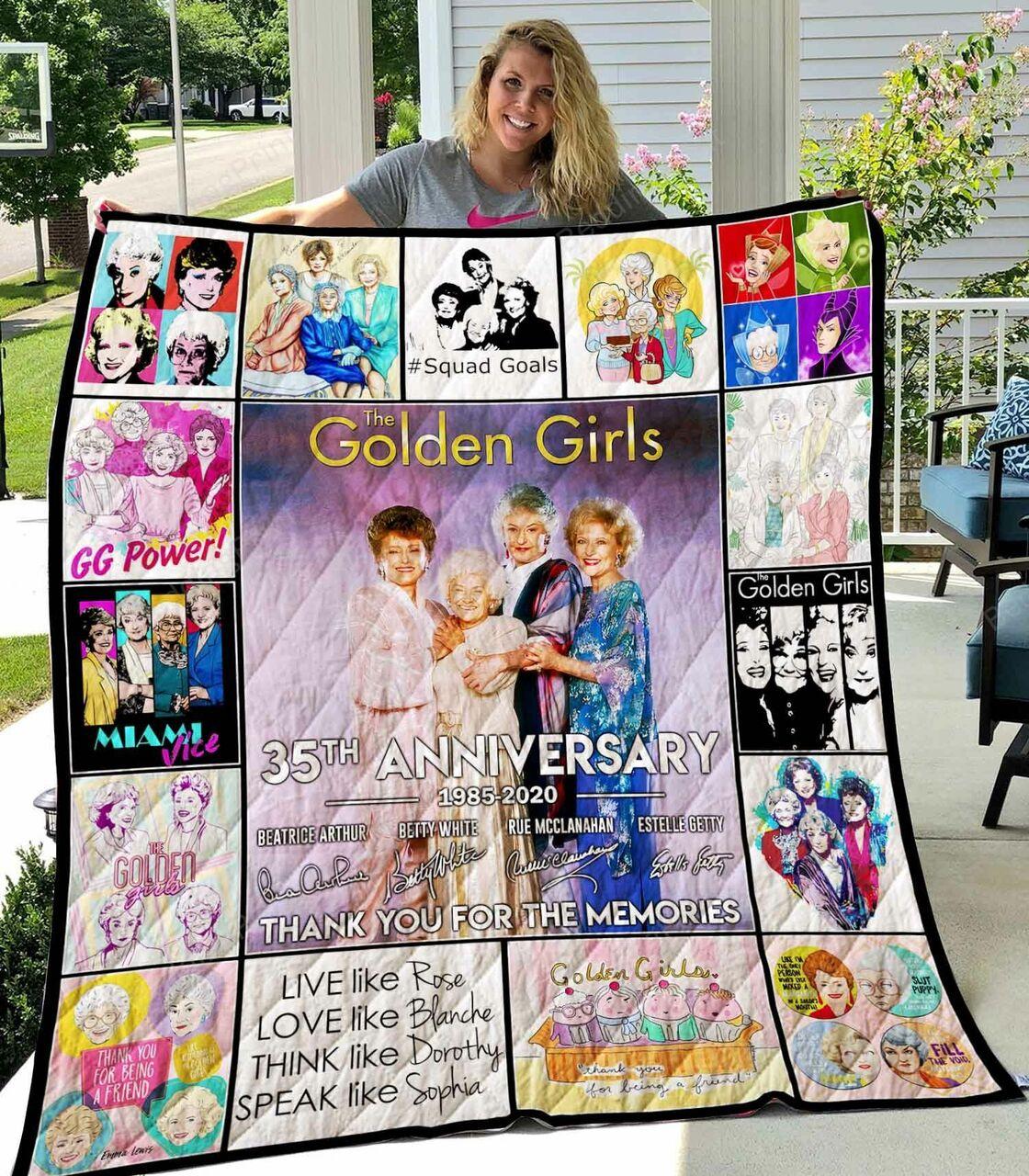The Golden G Quilt-Blanket