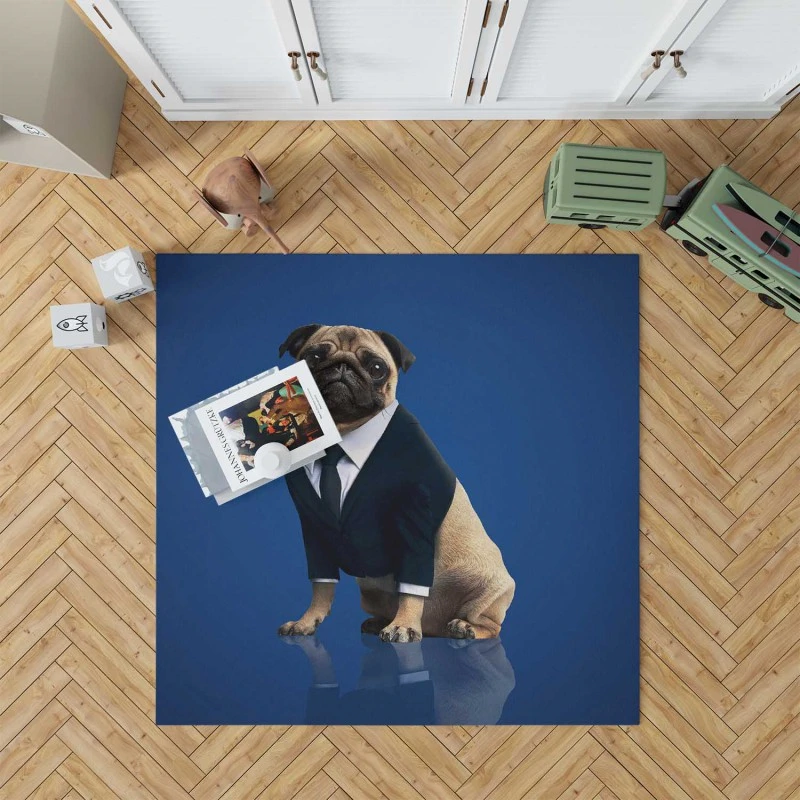 Frank The Pug Men In Black International Movie Rug