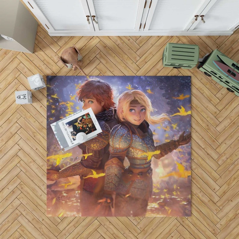 How To Train Your Dragon The Hidden World Movie Rug