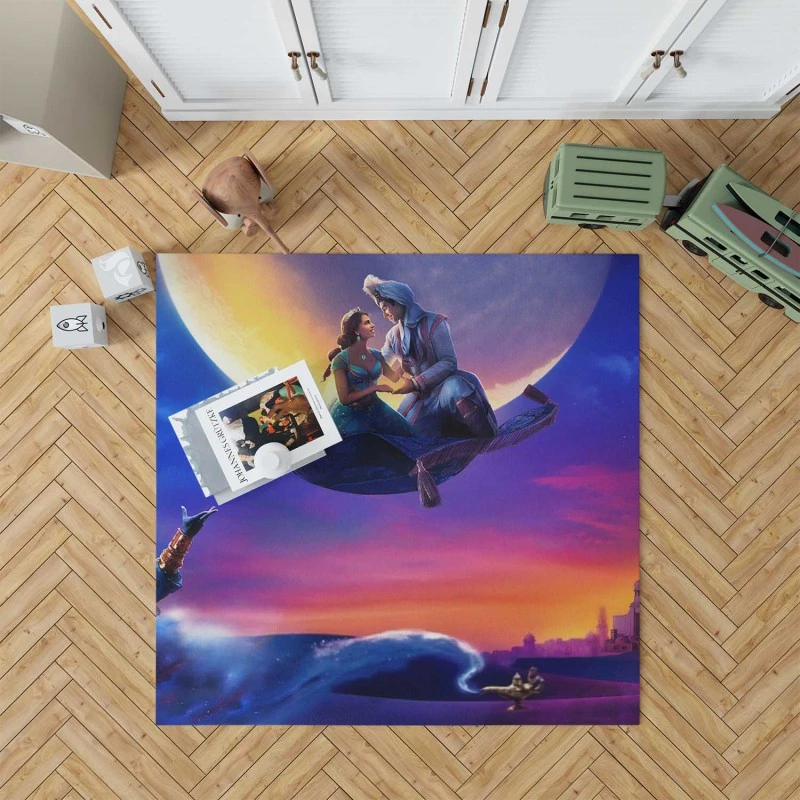 Princess Jasmine Will Smith In Aladdin Movie Rug