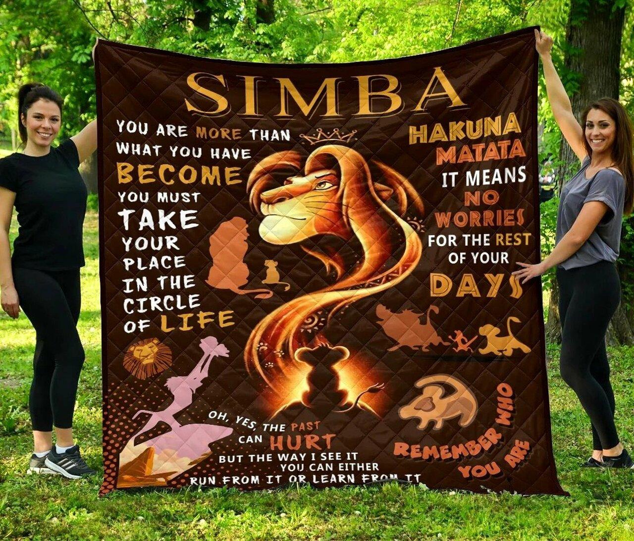 Simba Quilt And Blanket Quilt