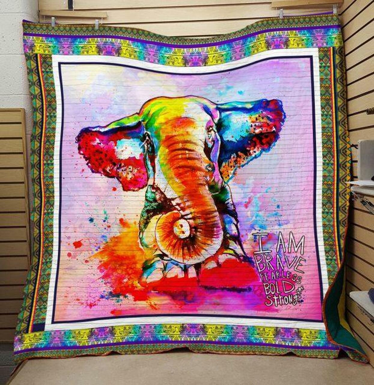 Elephant C2003 Quilt Blanket Quilt