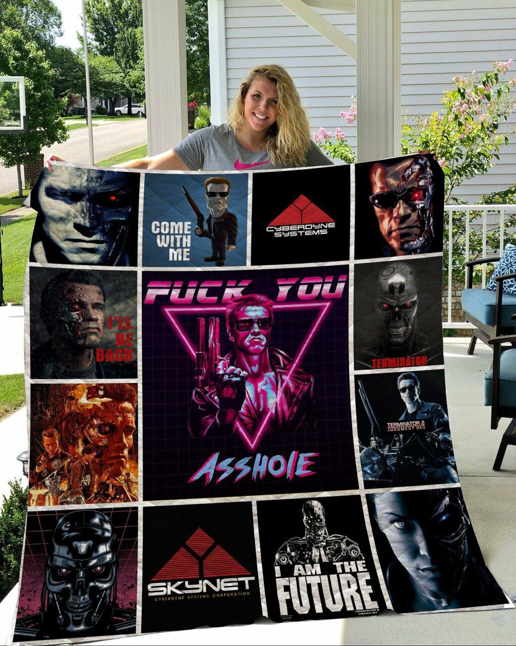 The Terminator Quilt Blanket V3 Quilt
