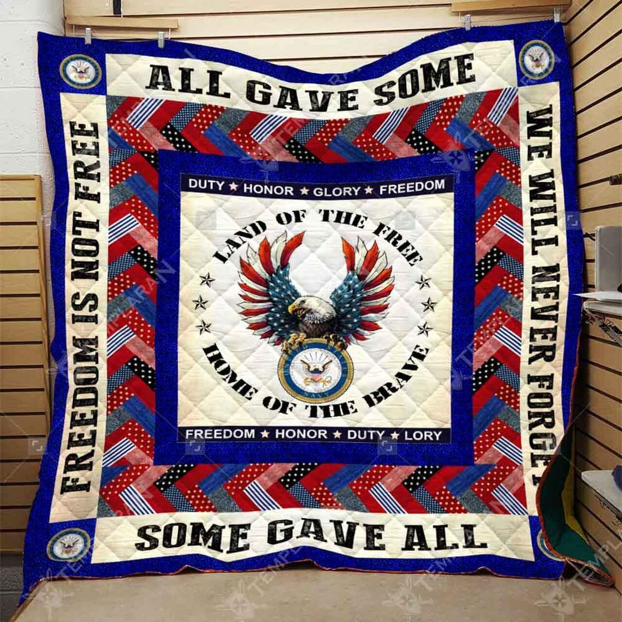 Us Navy Blanket Htt-Qhn00038 Quilt
