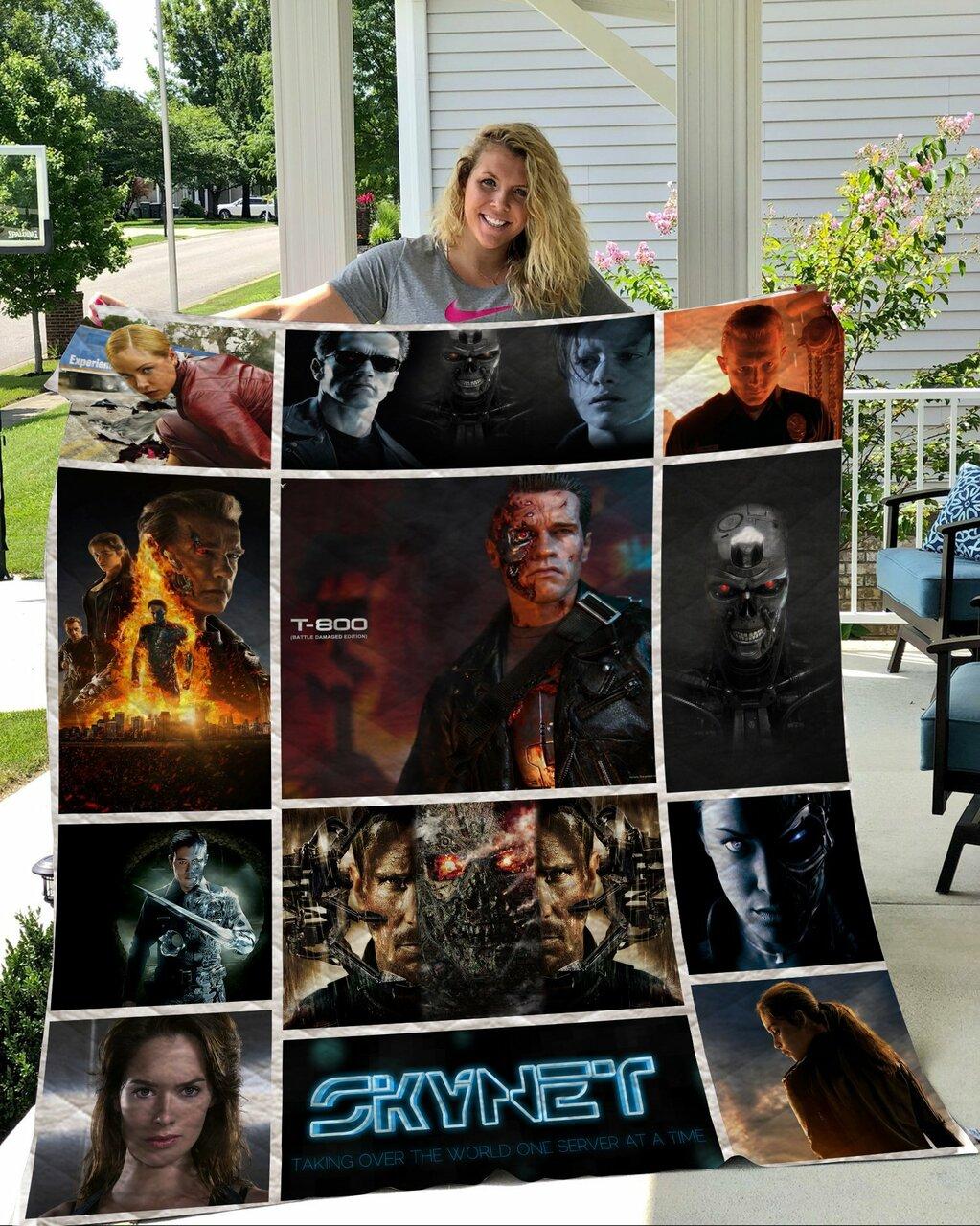 The Terminator Quilt Blanket V2 Quilt