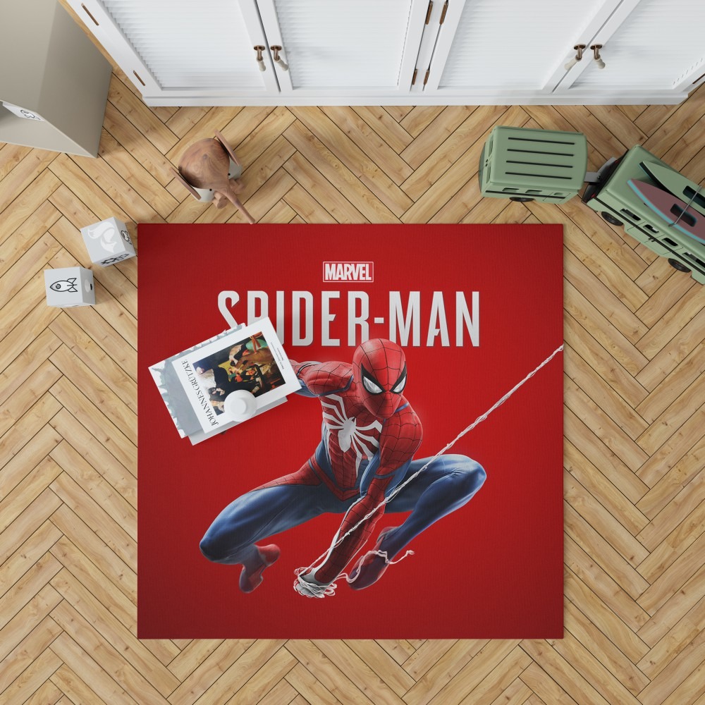 Spider Man Comics Marvel Avengers Bedroom Living Room Floor Carpet Rug