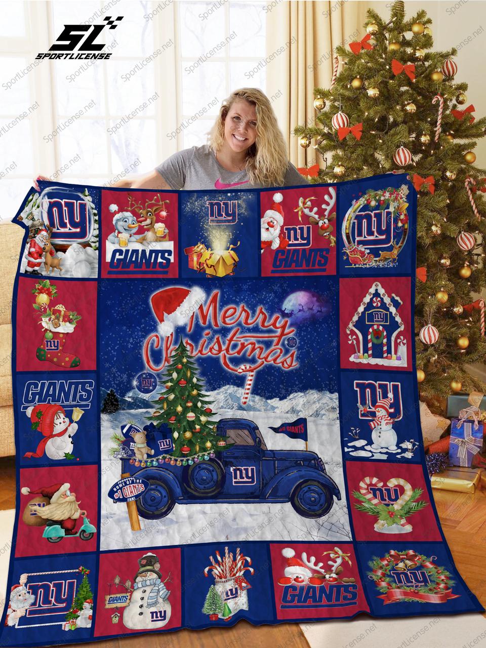 Bl Nyg Truck Quilt Blanket