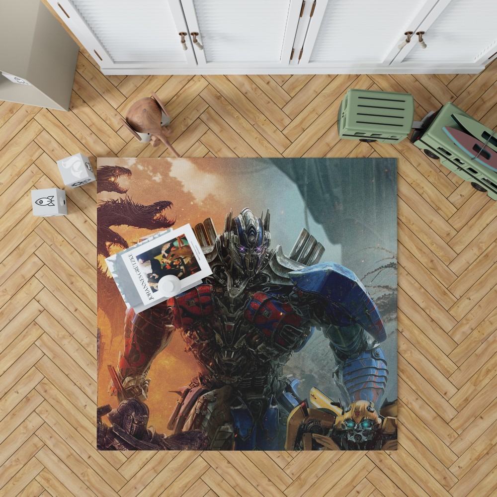 Optimus Prime Transformers The Last Knight Bedroom Living Room Floor Carpet Rug