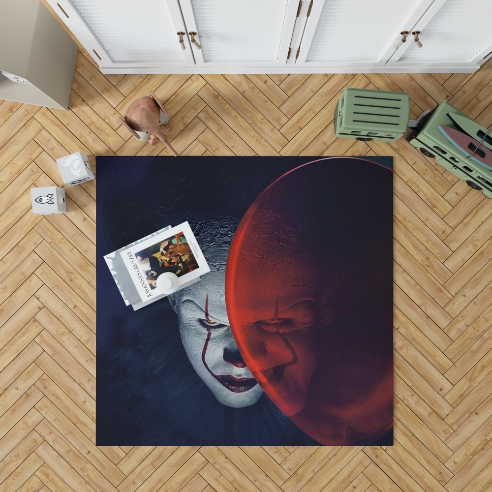 It Movie Clown Bill Skarsgard Bedroom Living Room Floor Carpet Rug