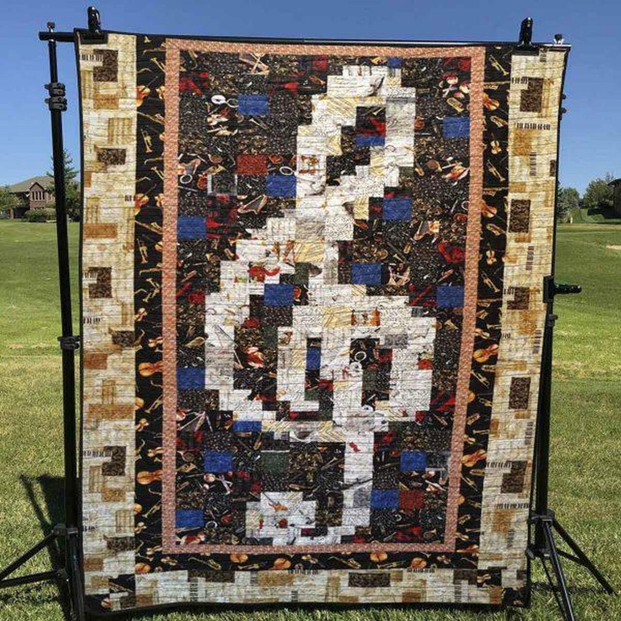 Music M My Heaing Quilt Blanket Tr12 Quilt