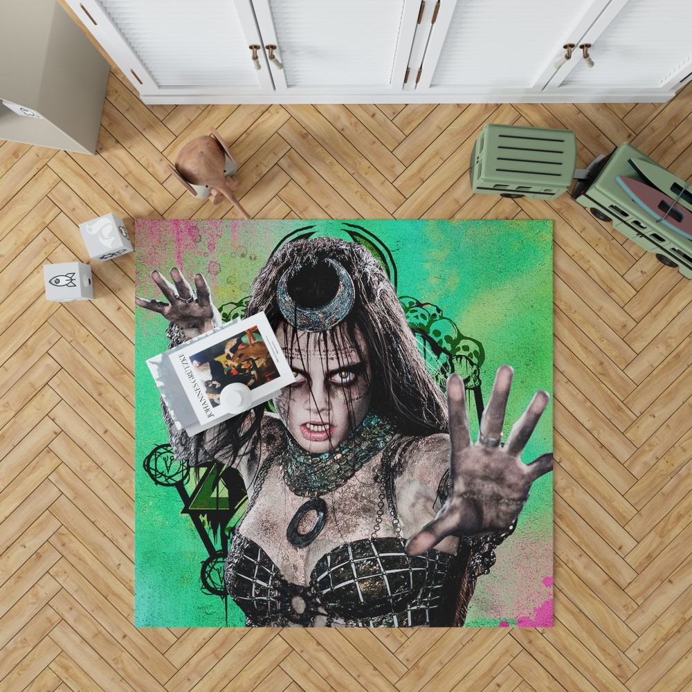 Enchantress Suicide Squad June Moone Bedroom Living Room Floor Carpet Rug