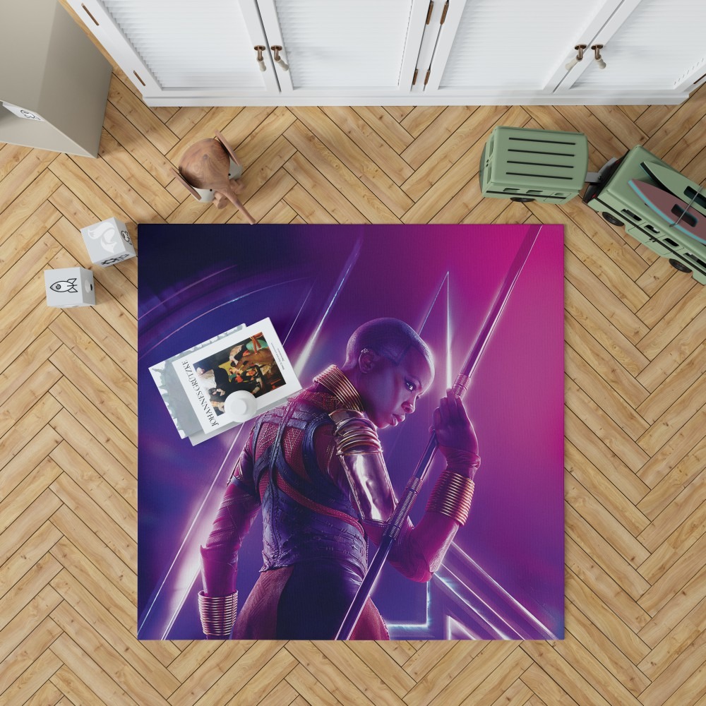 Danai Gurira Okoye Marvel Avenger Bedroom Living Room Floor Carpet Rug