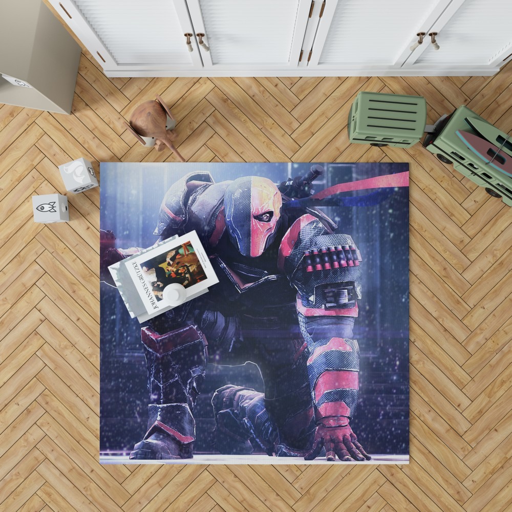 Dc Comics Deathstroke Bedroom Living Room Floor Carpet Rug