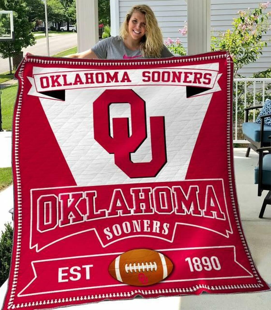 Oklahooo Quilt Blanket B050613 Quilt