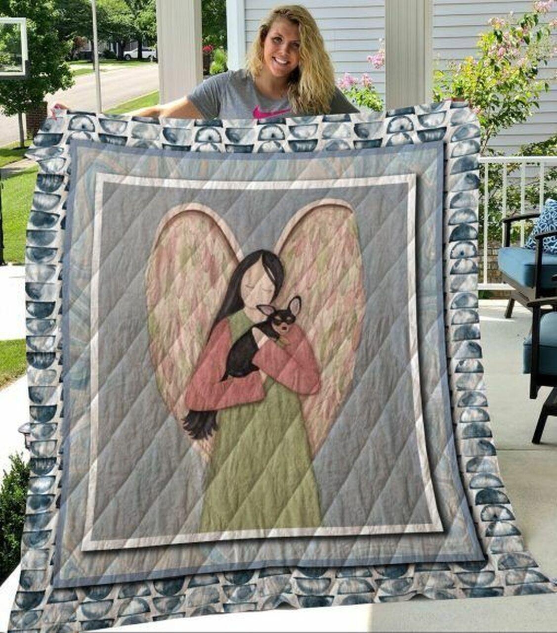Chihuahua Cl08110125Mdq Quilt Blanket