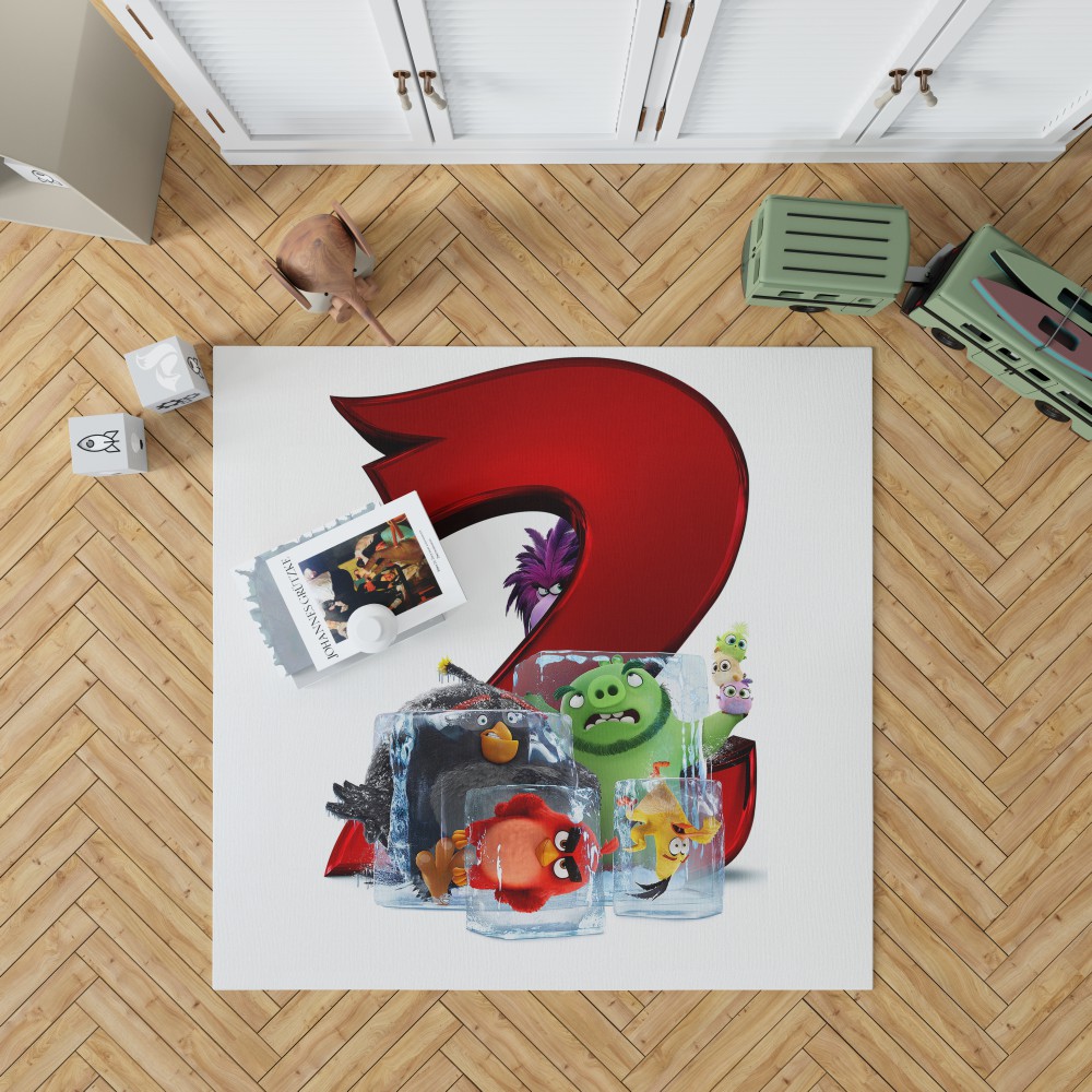 The Angry Birds Movie 2 Movie Bedroom Living Room Floor Carpet Rug