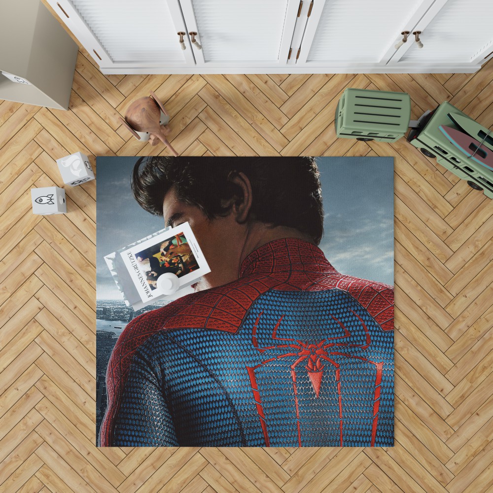 The Amazing Spider-Man Movie Andrew Garfield Bedroom Living Room Floor Carpet Rug