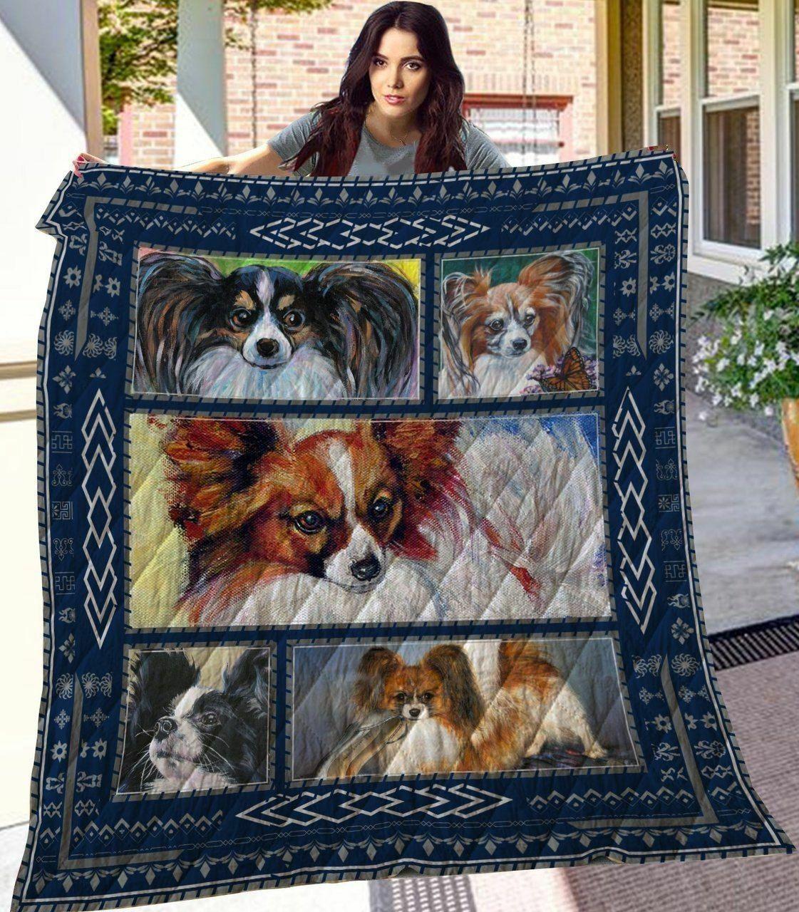 Papillon Clh0711195Q Quilt Blanket