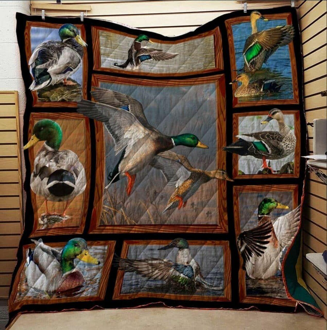 Duck Hunting Take Me There Cla31100773Q Quilt Blanket